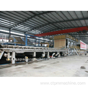 Corrugated paper machine fluting paper making machinery